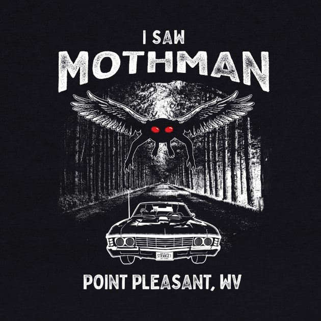 I Saw Mothman, Point Pleasant, WV 1966 by Strangeology